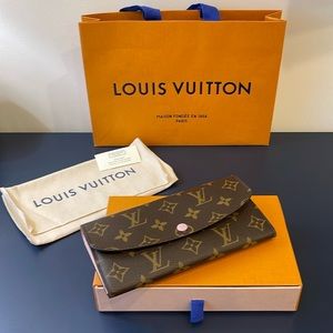 💯Authentic Louis Vuitton long cards holder wallet